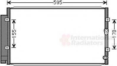 TOYOTA SU003-02116 Конденсатор, кондиціонер