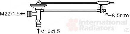 TOYOTA 88515-50150 Розширювальний клапан, кондиціонер