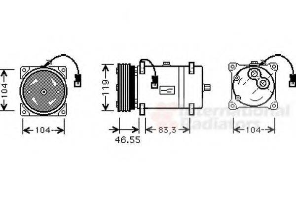VAN WEZEL 0900K161