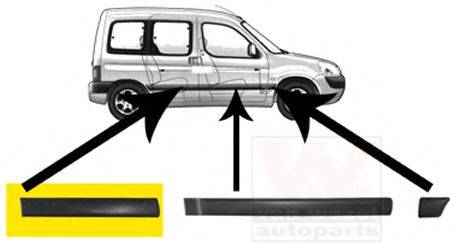 CITROEN/PEUGEOT 8546F5 Облицювання / захисна накладка, двері