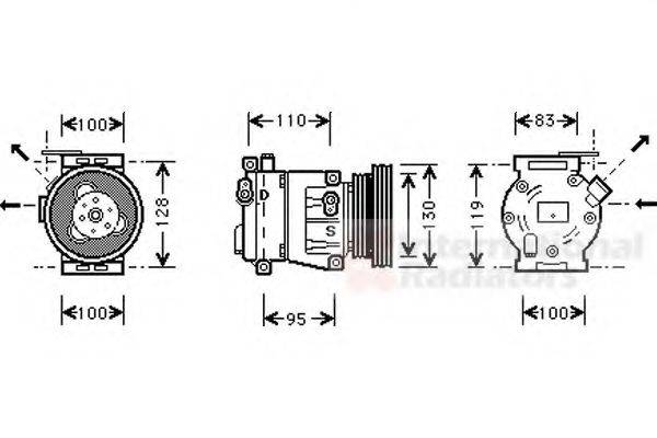 VAN WEZEL 1700K035