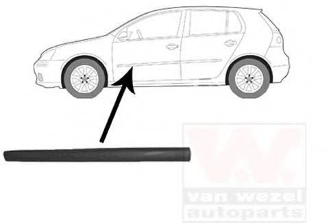 VW 1K4853515B9B9 Облицювання / захисна накладка, двері