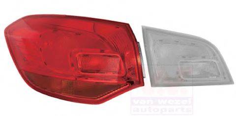 OPEL 1222437 Задній ліхтар