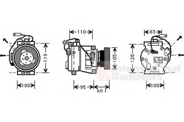 VAN WEZEL 2800K064