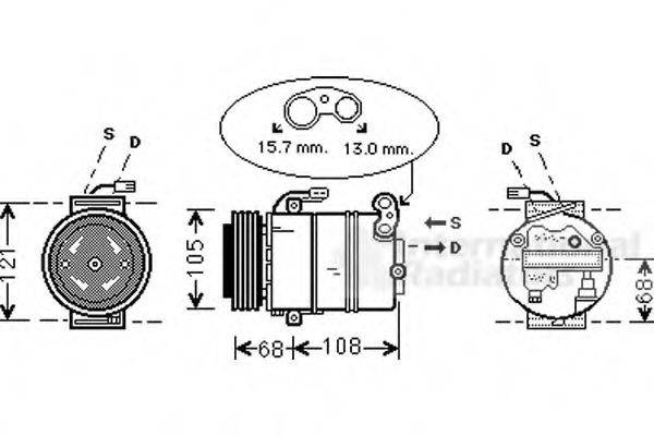 VAN WEZEL 3700K138
