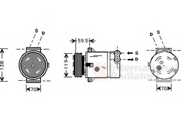 VAN WEZEL 3700K273