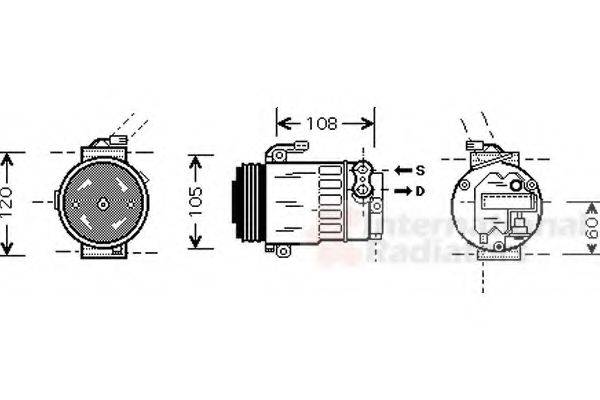 VAN WEZEL 3700K350