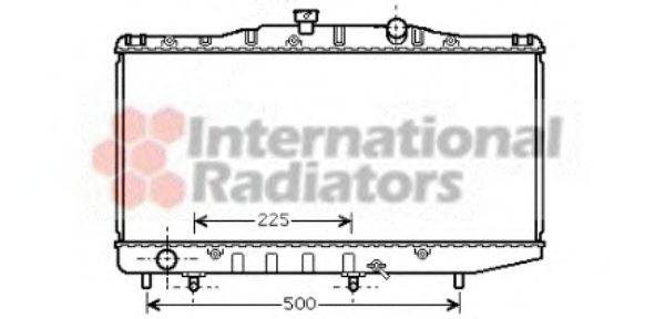 TOYOTA 1640016090 Радіатор, охолодження двигуна