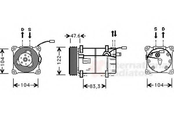 VAN WEZEL 5900K109