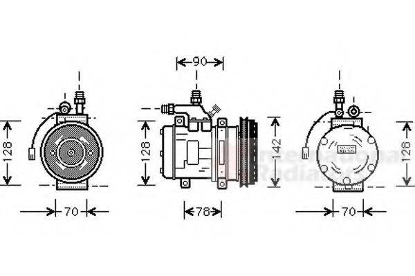 VAN WEZEL 7400K029