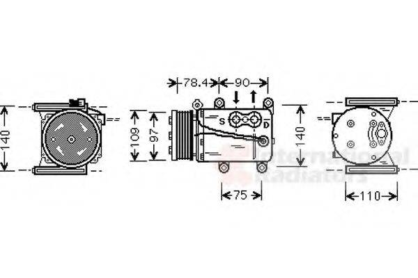 VAN WEZEL 7700K034