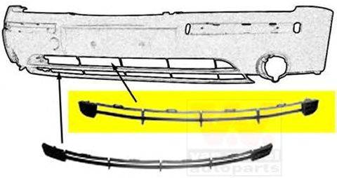 FORD 1127053 Ґрати вентилятора, буфер