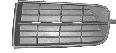 ROV/TRI/JAG/AUS/MG DPF100280 Ґрати вентилятора, буфер