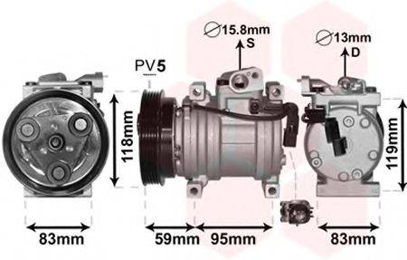 VAN WEZEL 8300K200