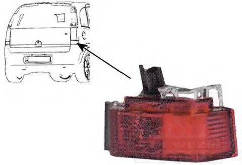 VALEO 088506 Розсіювач, задній ліхтар
