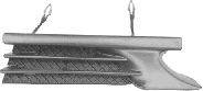 MERCEDES-BENZ 202-880-05-05 Ґрати вентилятора, буфер
