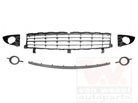 RENAULT 7701477302 Ґрати вентилятора, буфер