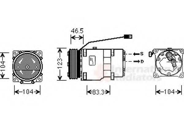 VAN WEZEL 0900K257