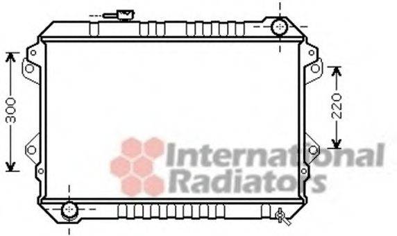 MAZDA G60715200A Радіатор, охолодження двигуна; Радіатор, Тяговий акумулятор