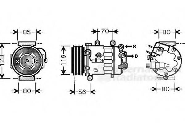 VAN WEZEL 4000K322