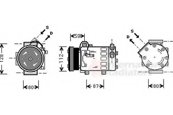 VAN WEZEL 4000K333