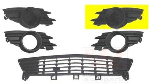 OPEL 1400573 Ґрати вентилятора, буфер