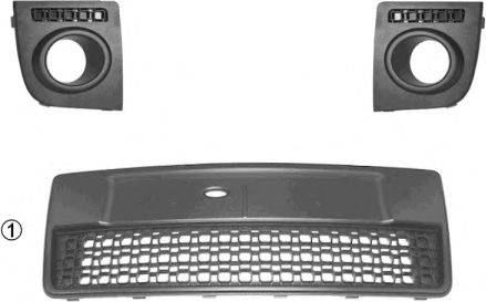FORD 1369703 Ґрати вентилятора, буфер