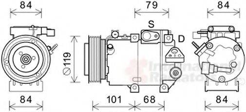 VAN WEZEL 8200K422