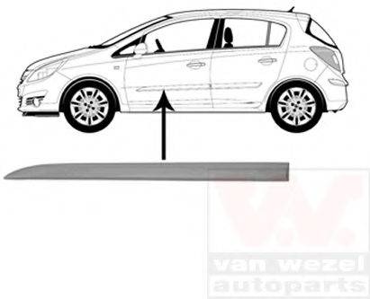 OPEL 5172446 Облицювання / захисна накладка, двері