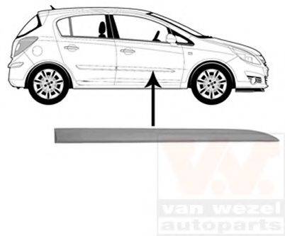OPEL 5172445 Облицювання / захисна накладка, двері