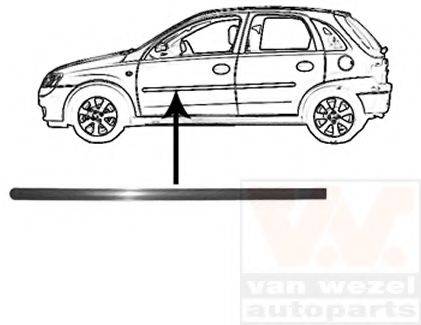 OPEL 5171547 Облицювання / захисна накладка, двері
