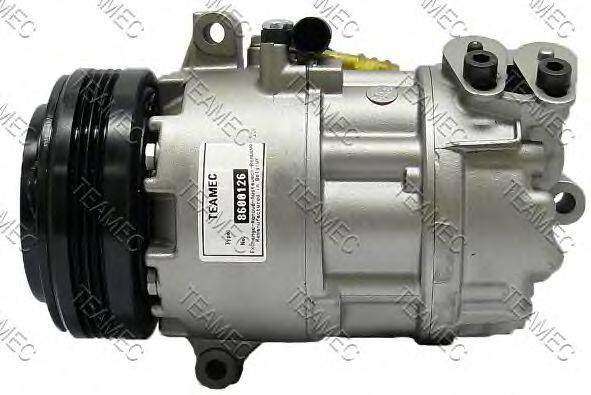 TEAMEC 8600126 Компресор, кондиціонер