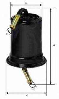 AMC FILTER KF1453 Паливний фільтр