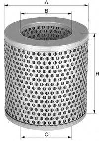 MANN-FILTER HD16661 Фільтр, Гідравлічна система приводу робочого обладнання
