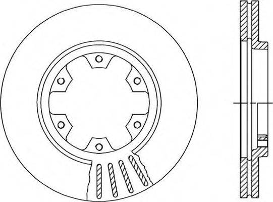 OPEN PARTS BDR1384.20