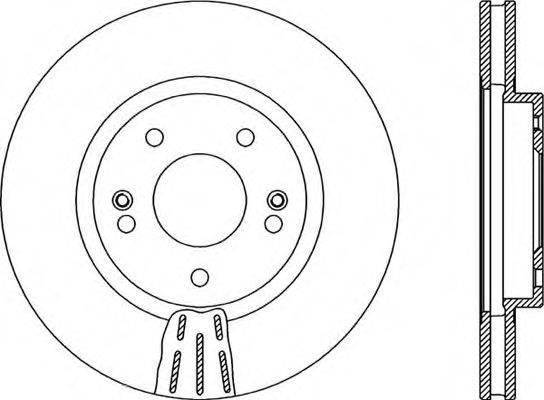 OPEN PARTS BDR2115.20