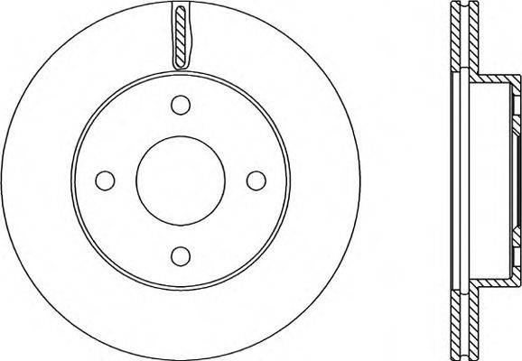 OPEN PARTS BDR2216.20