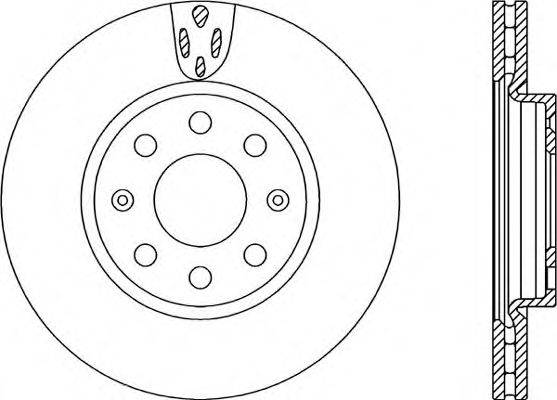 OPEN PARTS BDR2258.20