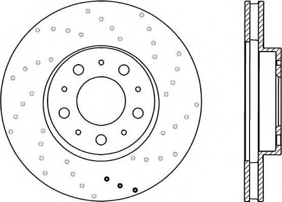 OPEN PARTS BDRS1614.25