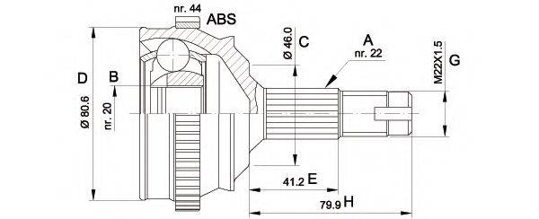 OPEN PARTS CVJ5105.10