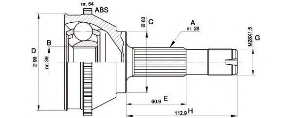 OPEN PARTS CVJ5118.10