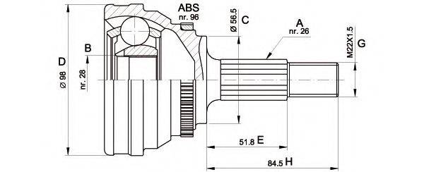 OPEN PARTS CVJ5203.10