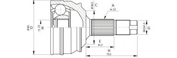 OPEN PARTS CVJ5224.10