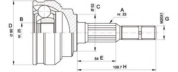 OPEN PARTS CVJ5283.10