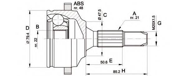 OPEN PARTS CVJ5369.10