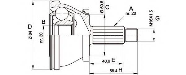 OPEN PARTS CVJ5390.10
