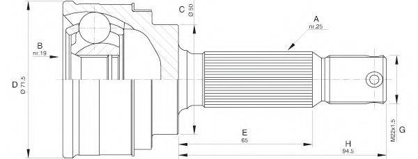 OPEN PARTS CVJ5578.10