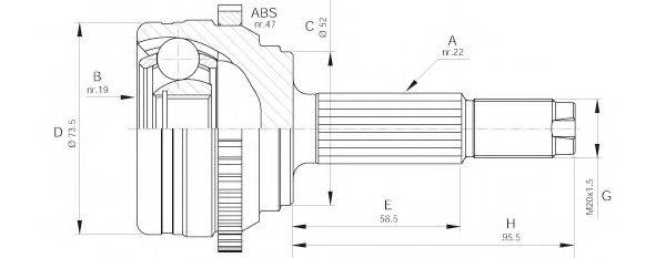 OPEN PARTS CVJ5645.10