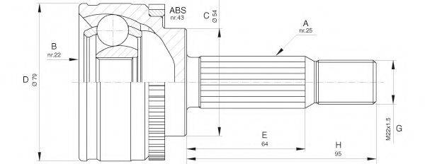 OPEN PARTS CVJ5661.10
