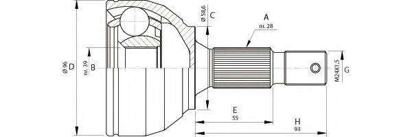 OPEN PARTS CVJ5695.10